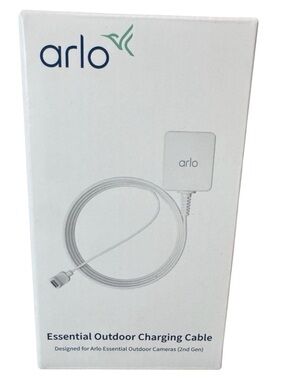 Arlo Outdoor 25 ft USB-C Charging Cable VMA5700 Arlo Certified Accessory New